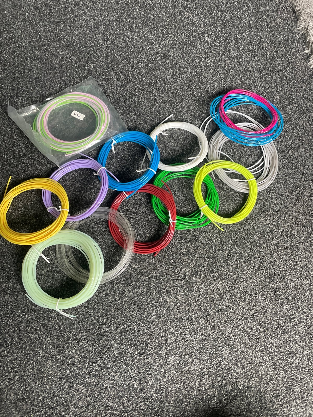 PLA Filament Bundel voor 3D-pen- Diverse Kleuren, Ingebouwde Wi-Fi, Refurbished, Ophalen of Verzenden, 3 of meer