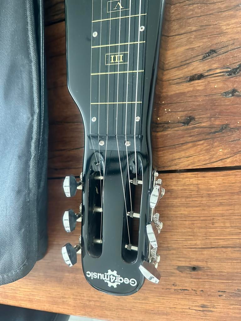Gear4music Lap Steel Gitaar met hoes, Muziek en Instrumenten, Ophalen of Verzenden, Nieuw, Solid body, Overige merken