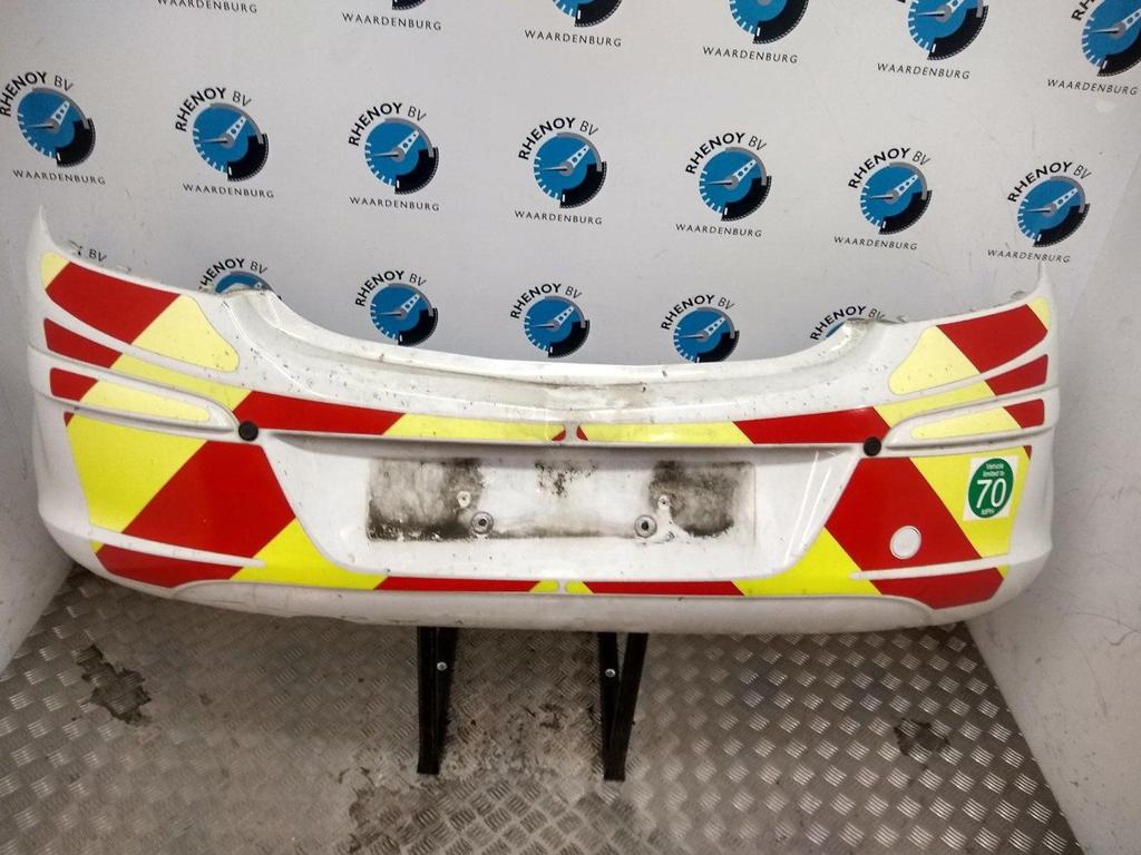OPEL CORSA BUMPER ACHTER 2014, Gebruikt, Ophalen of Verzenden, Stiba lid, Achter