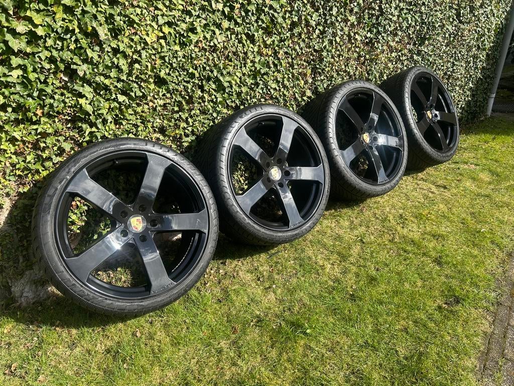 Porsche 22” VOG’ART 1 Velgen 5x130, Auto-onderdelen, Banden en Velgen, Ophalen, Overige maten, Zomerbanden, Banden en Velgen