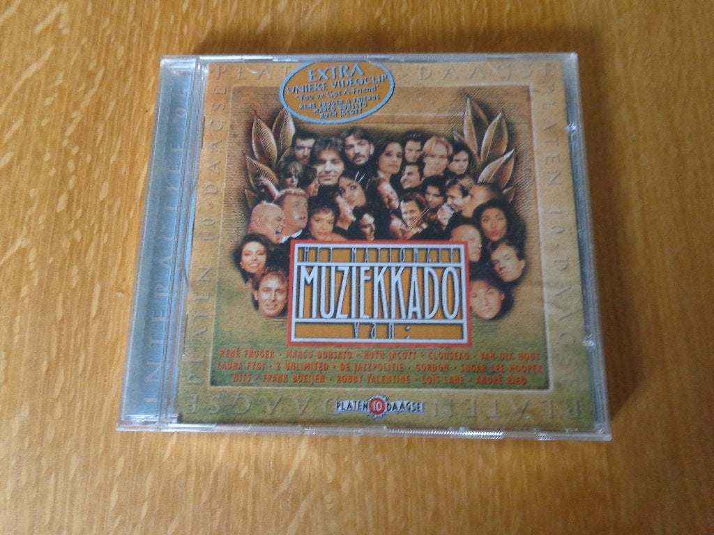Het nationale muziekkado van diverse artiesten, Cd's en Dvd's, Ophalen of Verzenden, Zo goed als nieuw