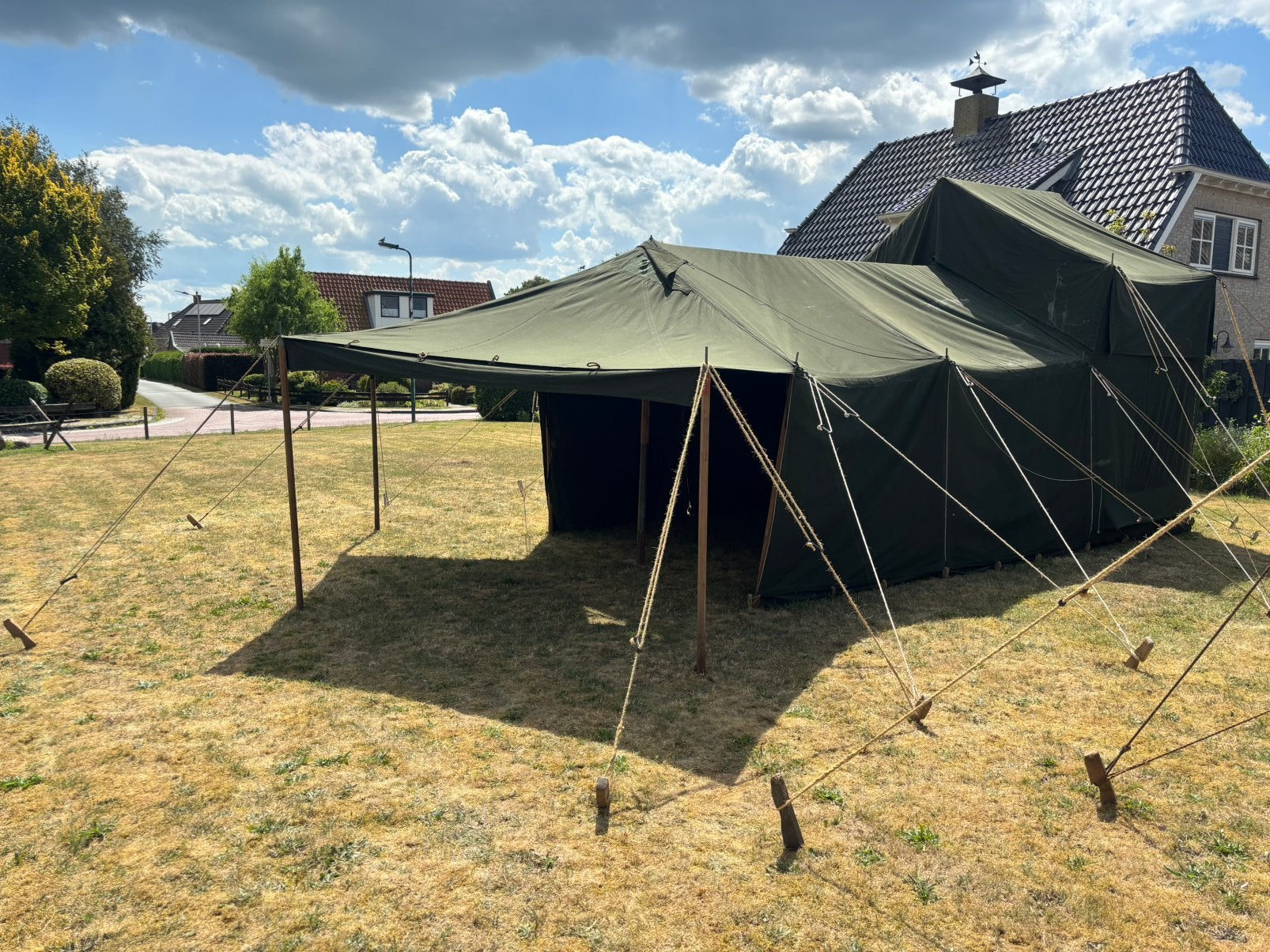 US M1948 Kitchen Tent Legertent, Ophalen, Landmacht, Amerika