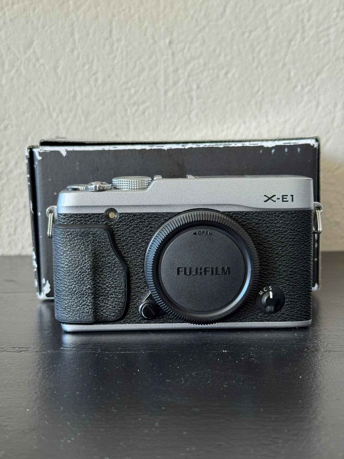 Fujifilm X-E1 Camera Body Fuji XE1 X E1, Ophalen of Verzenden, Zo goed als nieuw, Geen optische zoom