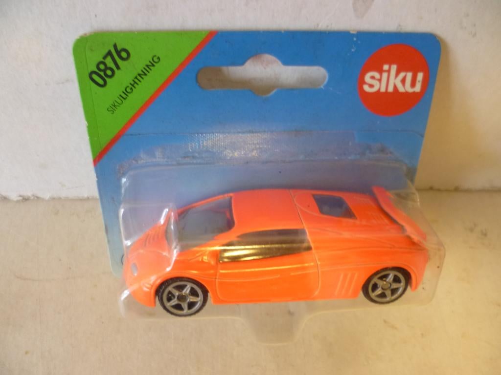 Siku 0876 Lightning Sportauto nieuw in blister modelauto., Ophalen of Verzenden, Nieuw, Auto