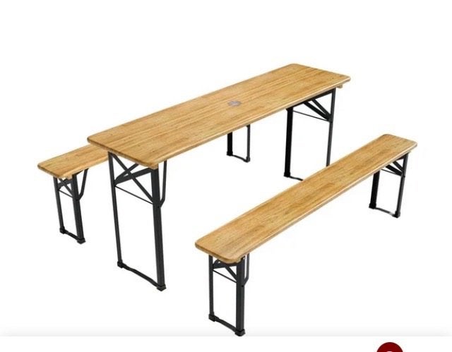 Biertafel, Ophalen, Nieuw, Inklapbaar, Rechthoekig