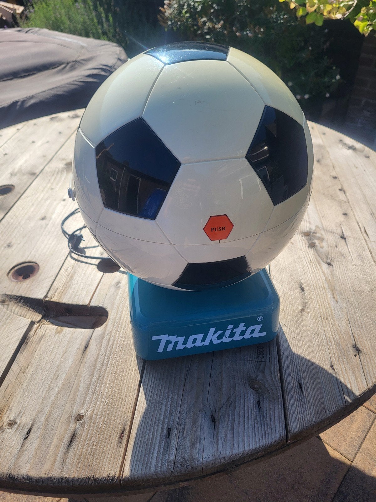Makita Koelen en Verwarmen Voetbal Airco - Collectors Item, Witgoed en Apparatuur, Ophalen, Minder dan 60 m³, 3 snelheden of meer