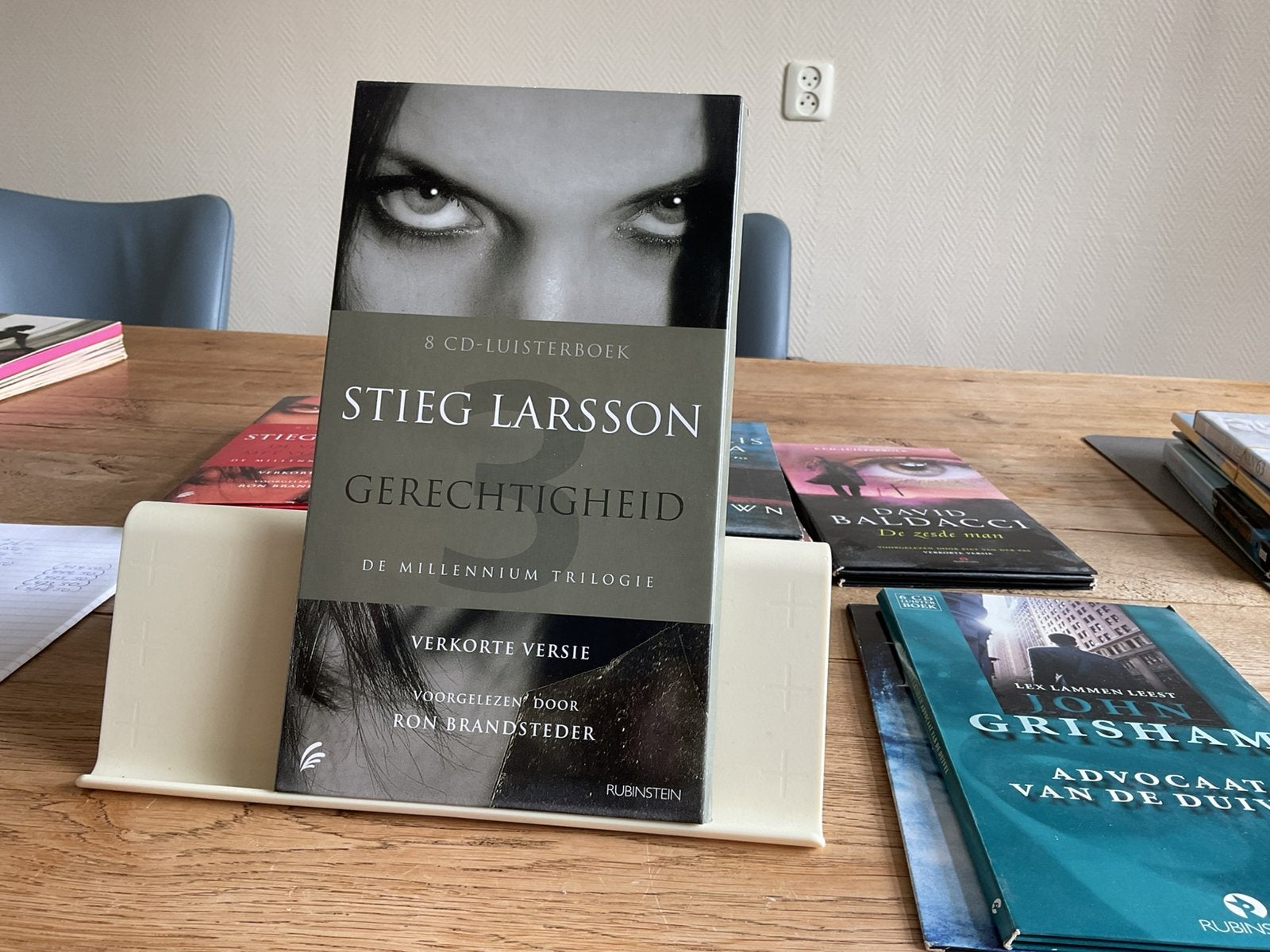 Luisterboek Stieg Larsson: gerechtigheid, Ophalen of Verzenden, Cd, Volwassene