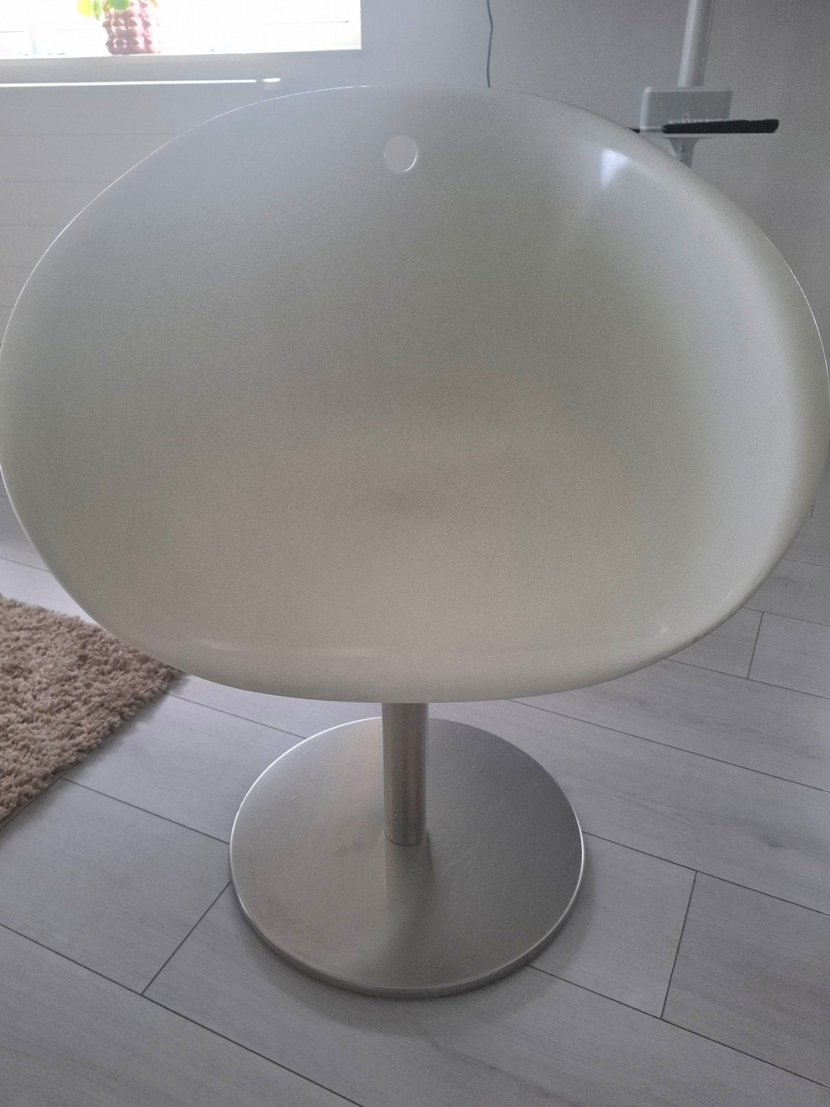Set van 4 Pedrali gliss design stoelen op draaipoot - wit, Ophalen, Modern design, Gebruikt, Wit