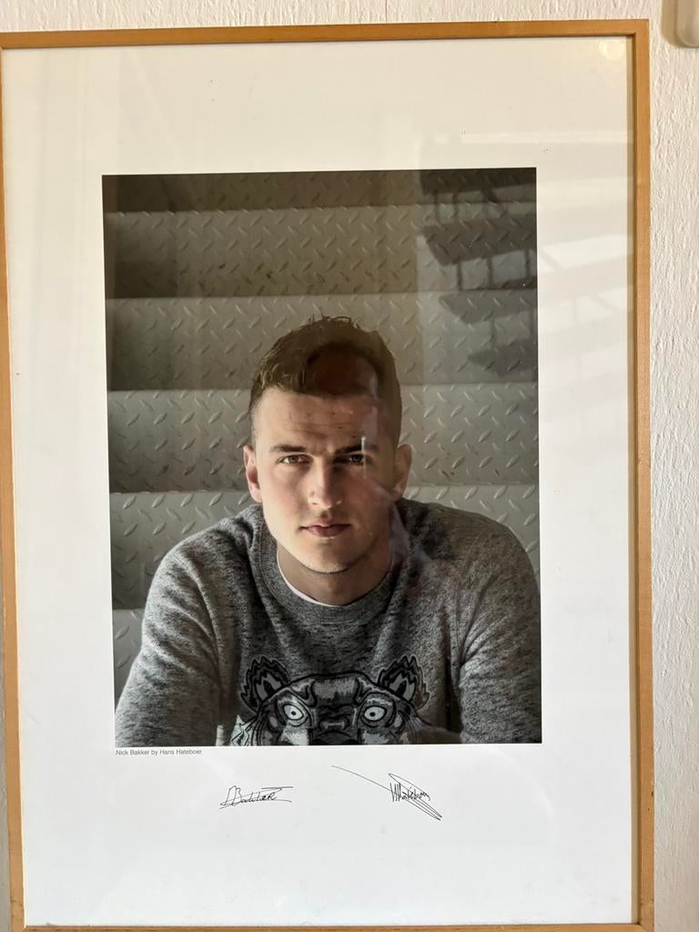 Een prachtig Portret van Nick Bakker door Hans Hateboer, Maat XL, Ophalen of Verzenden, Zo goed als nieuw, Overige typen