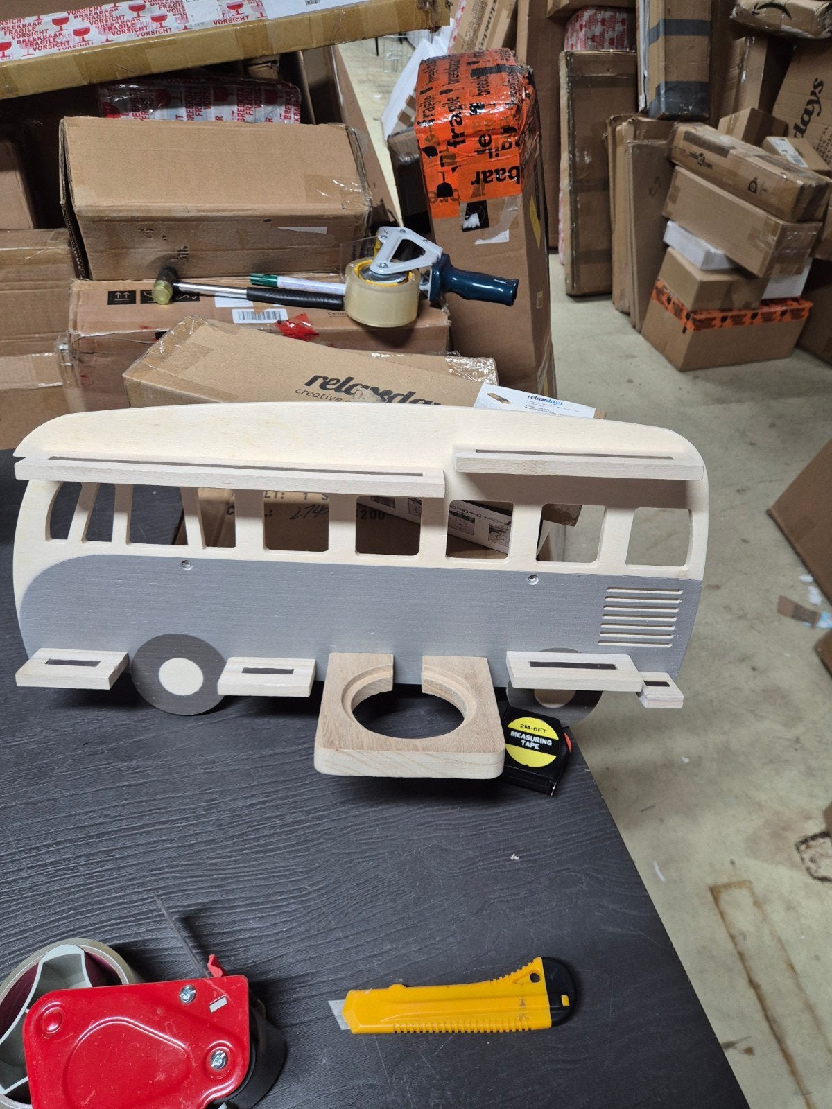 Nieuwe Toniebox rek in busje design, Ophalen of Verzenden, Nieuw