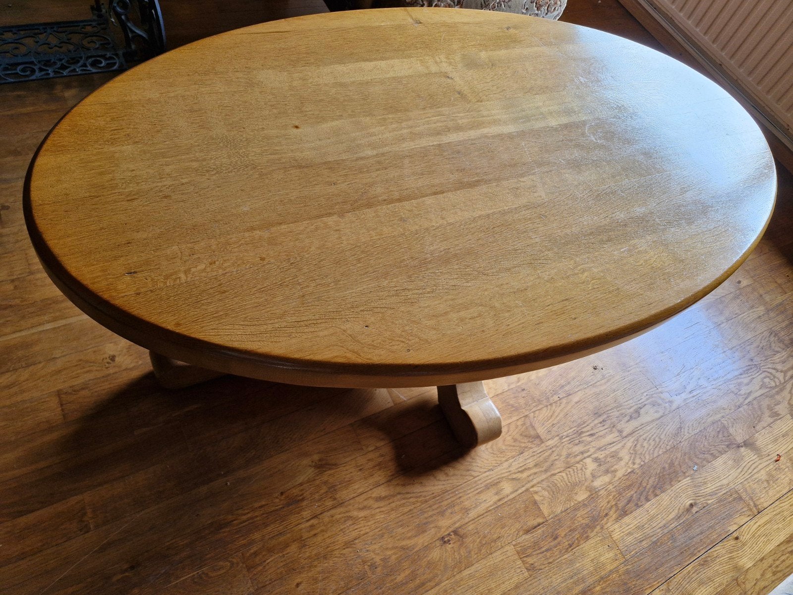 Salontafel ovaal, Ophalen, 100 tot 150 cm, 50 tot 100 cm, Zo goed als nieuw