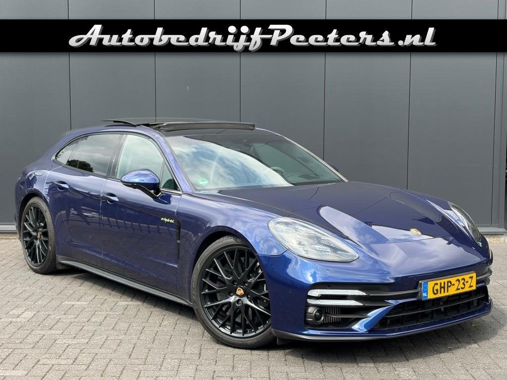 Porsche PANAMERA SPORT TURISMO 4.0 Turbo S 700pk Pano Burmes, Auto's, Porsche, Automaat, Gebruikt, 572 pk, Blauw