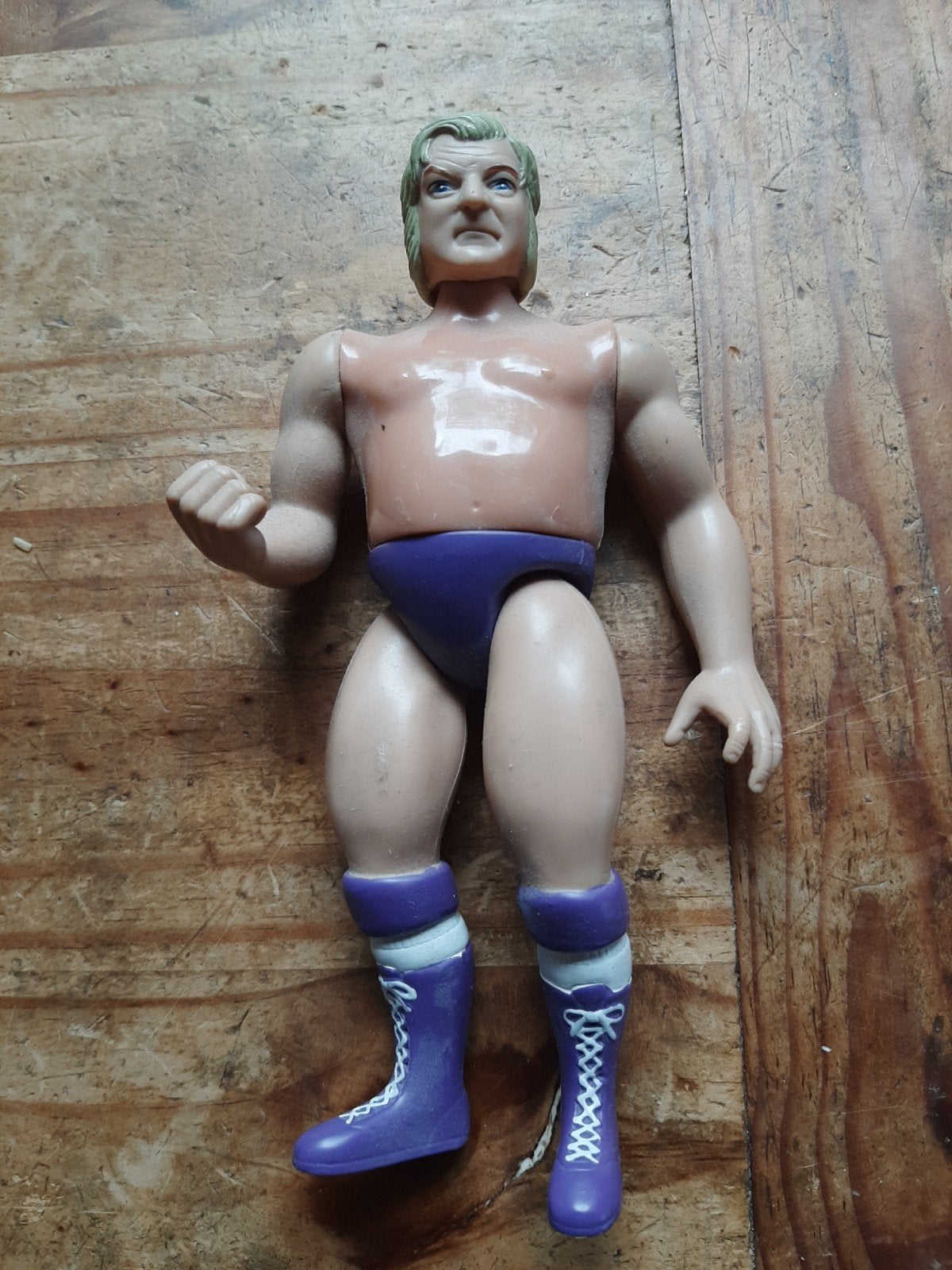 Vintage WWE Poppetje - Worstelaar Actiefiguur, Ophalen of Verzenden, Gebruikt