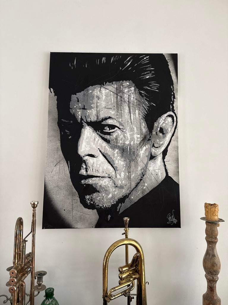 David Bowie Portret Schilderij - Kunstwerk, Antiek en Kunst, Ophalen