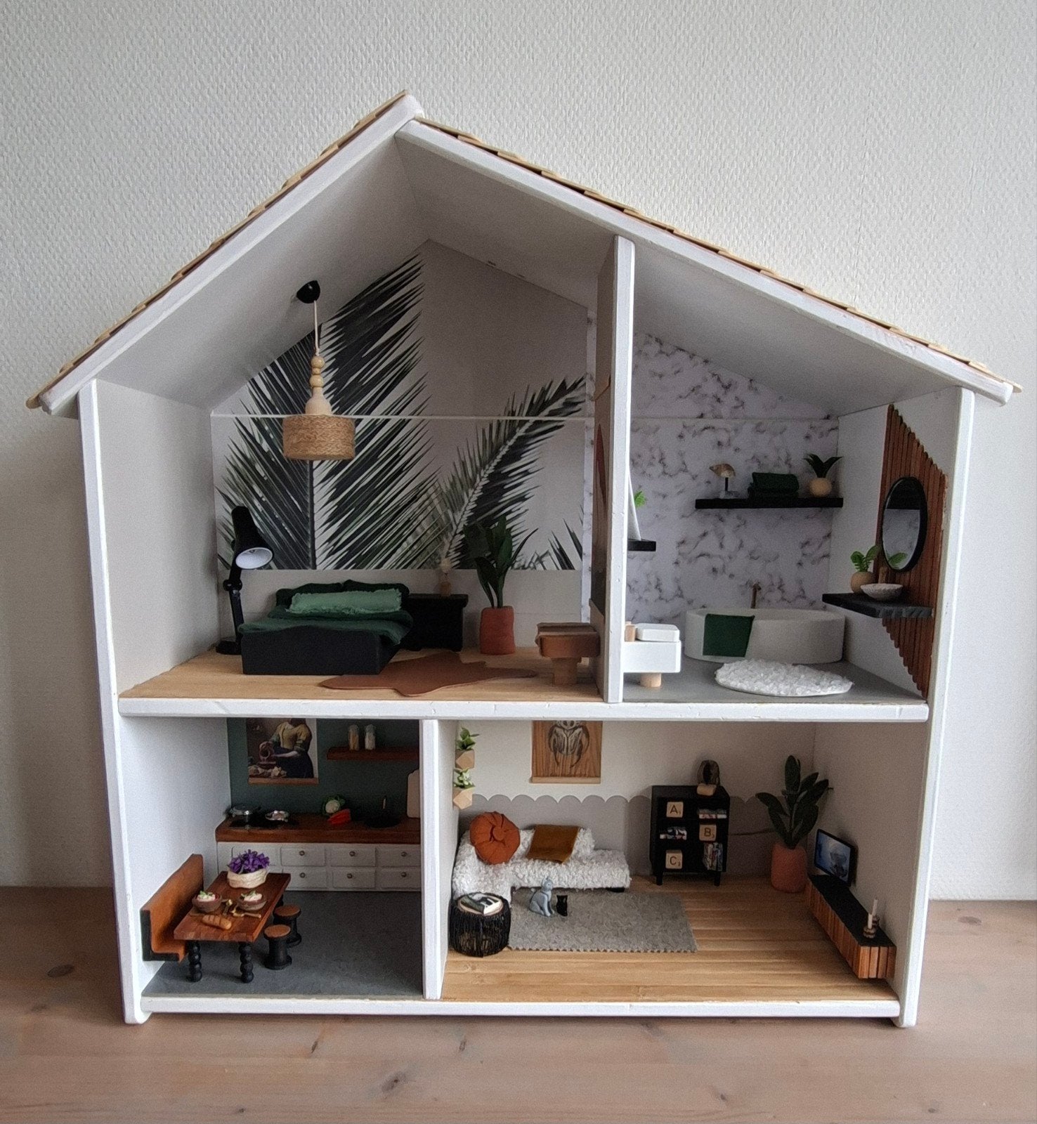 Modern poppenhuis, Kinderen en Baby's, Speelgoed | Poppenhuizen, Ophalen, Nieuw, Poppenhuis