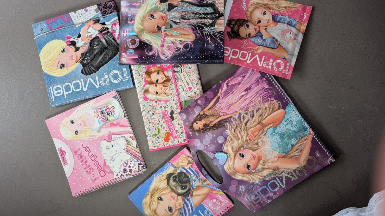 TopModel knutsel- en designboeken pakket, Ophalen of Verzenden, Gebruikt, Knutselen