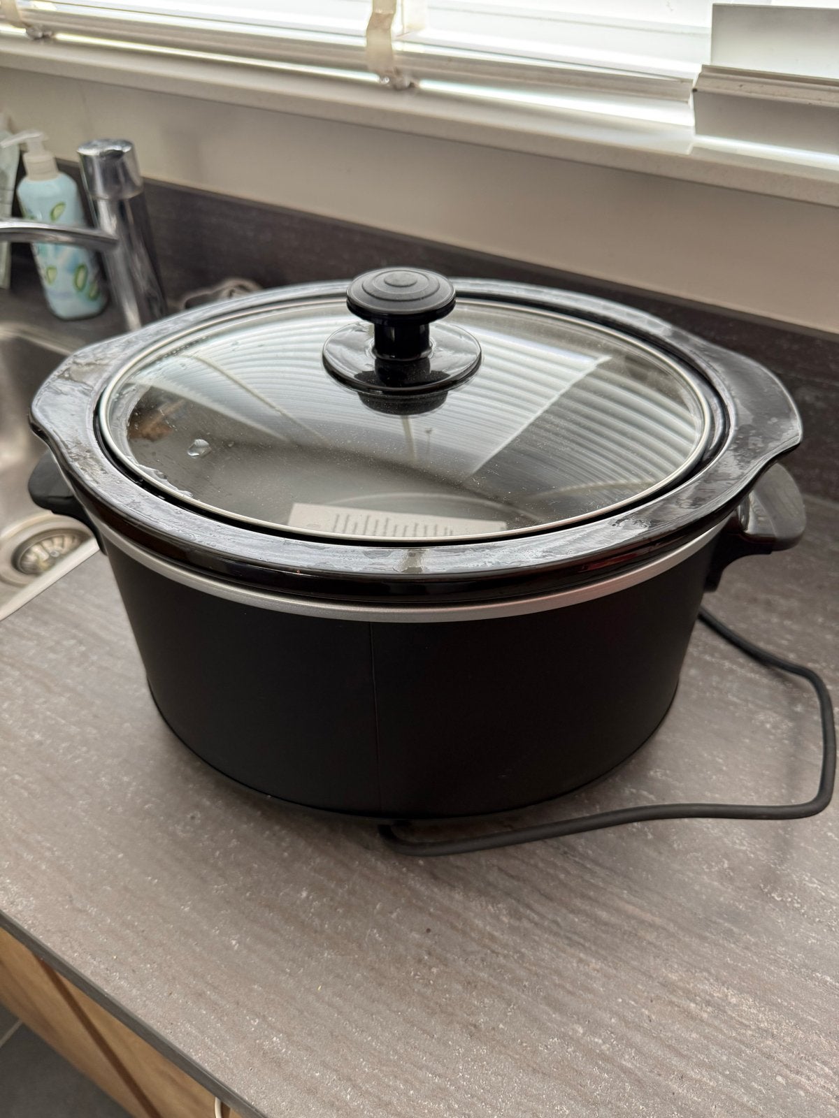 Tristar Slowcooker met Timer - Zwart, Ophalen, Timer, Gebruikt