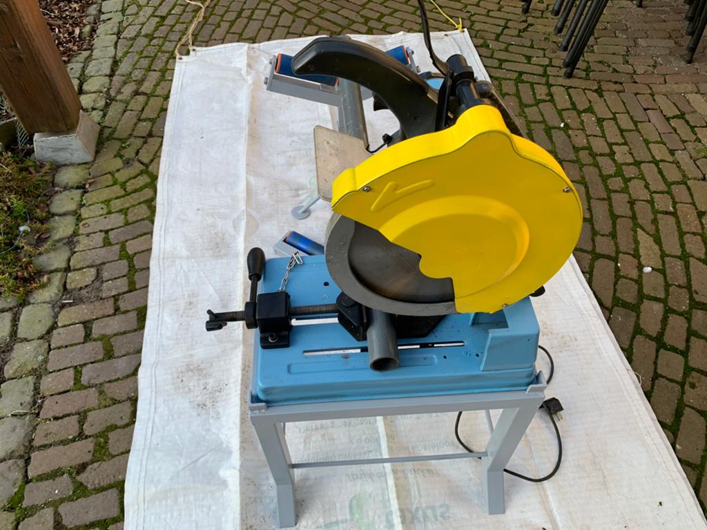 Jepsonzaag, Doe-het-zelf en Verbouw, Cirkelzaag, 70 mm of meer, Ophalen of Verzenden, Zo goed als nieuw