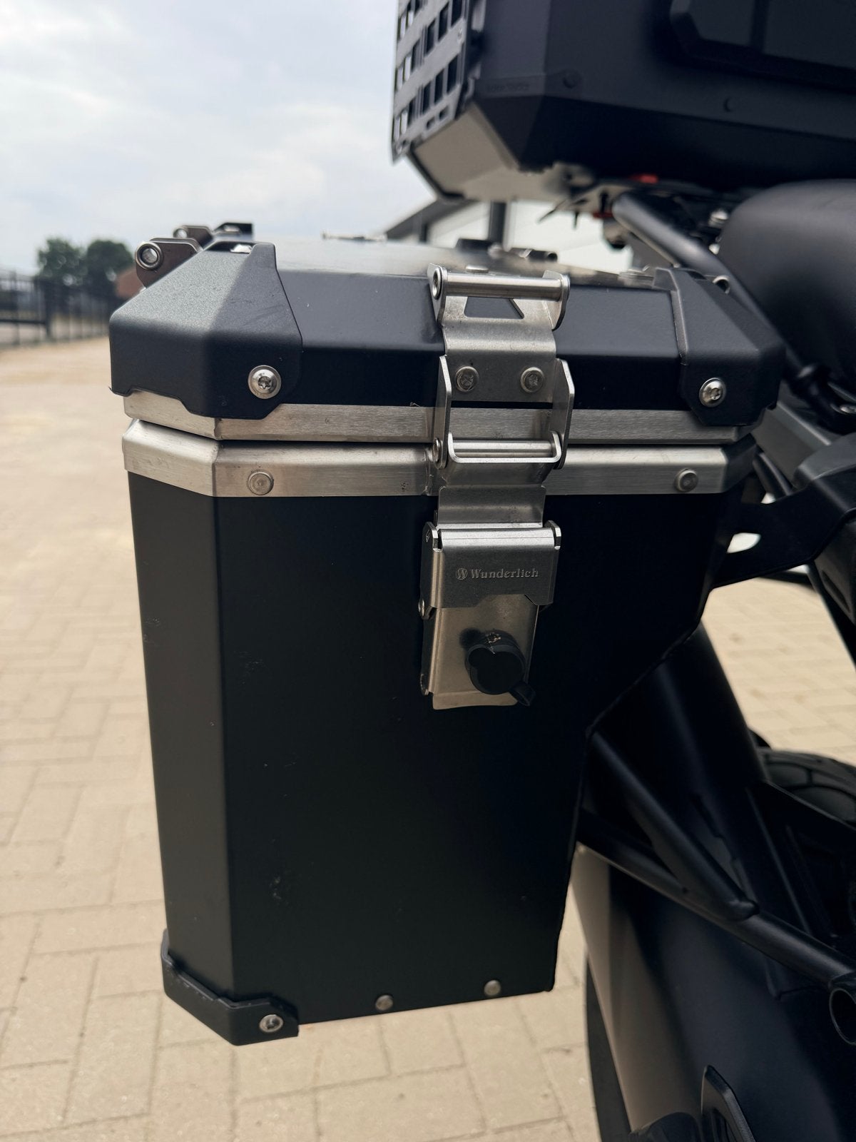 Wunderlich Zwarte Aluminium Zijkoffers Set - Gebruikt, Ophalen of Verzenden, Gebruikt