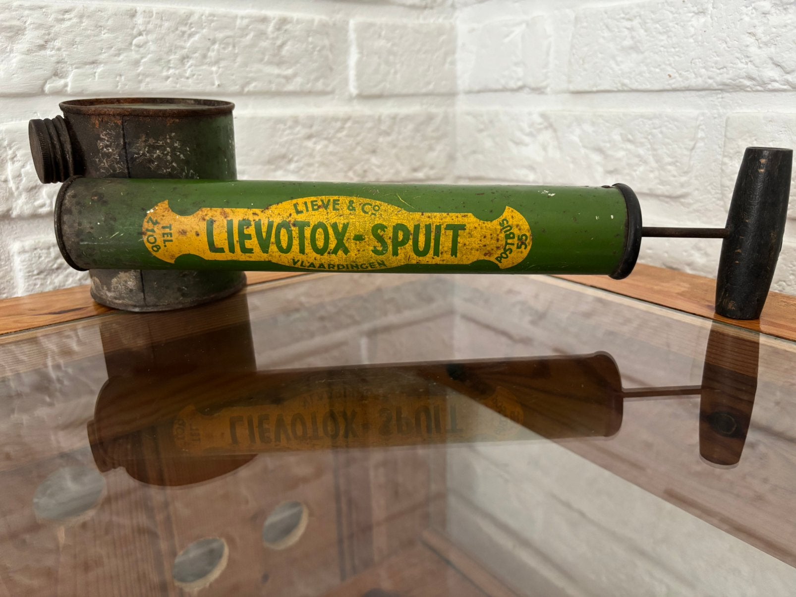 Lievotox flitspuit / Pulverisator, Ophalen of Verzenden, Gebruikt, Gebruiksvoorwerp