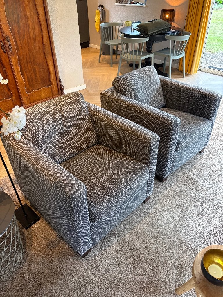 2x Fauteuil Aruba van Cartel Living (2024), Ophalen, 75 tot 100 cm, Zo goed als nieuw, Modern strak design