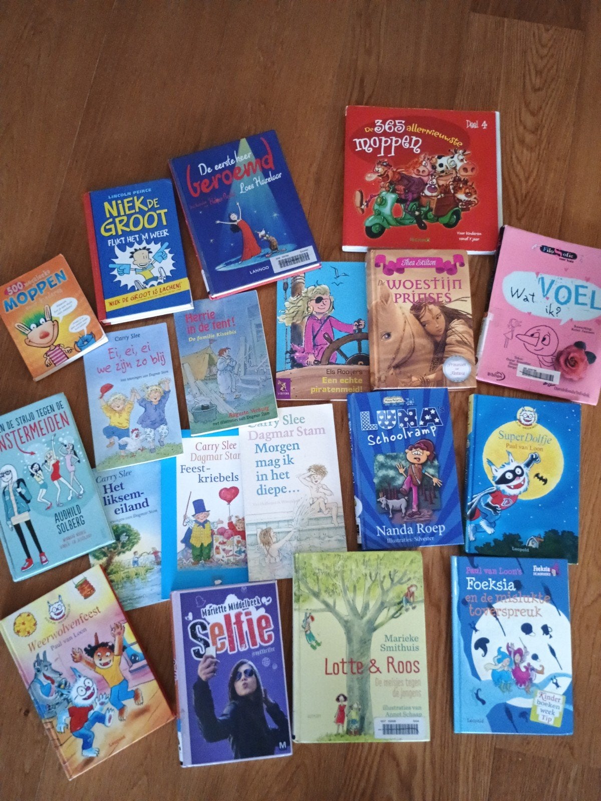 Grote collectie kinderboeken - Diverse titels en auteurs, Ophalen of Verzenden, Gelezen, Fictie algemeen