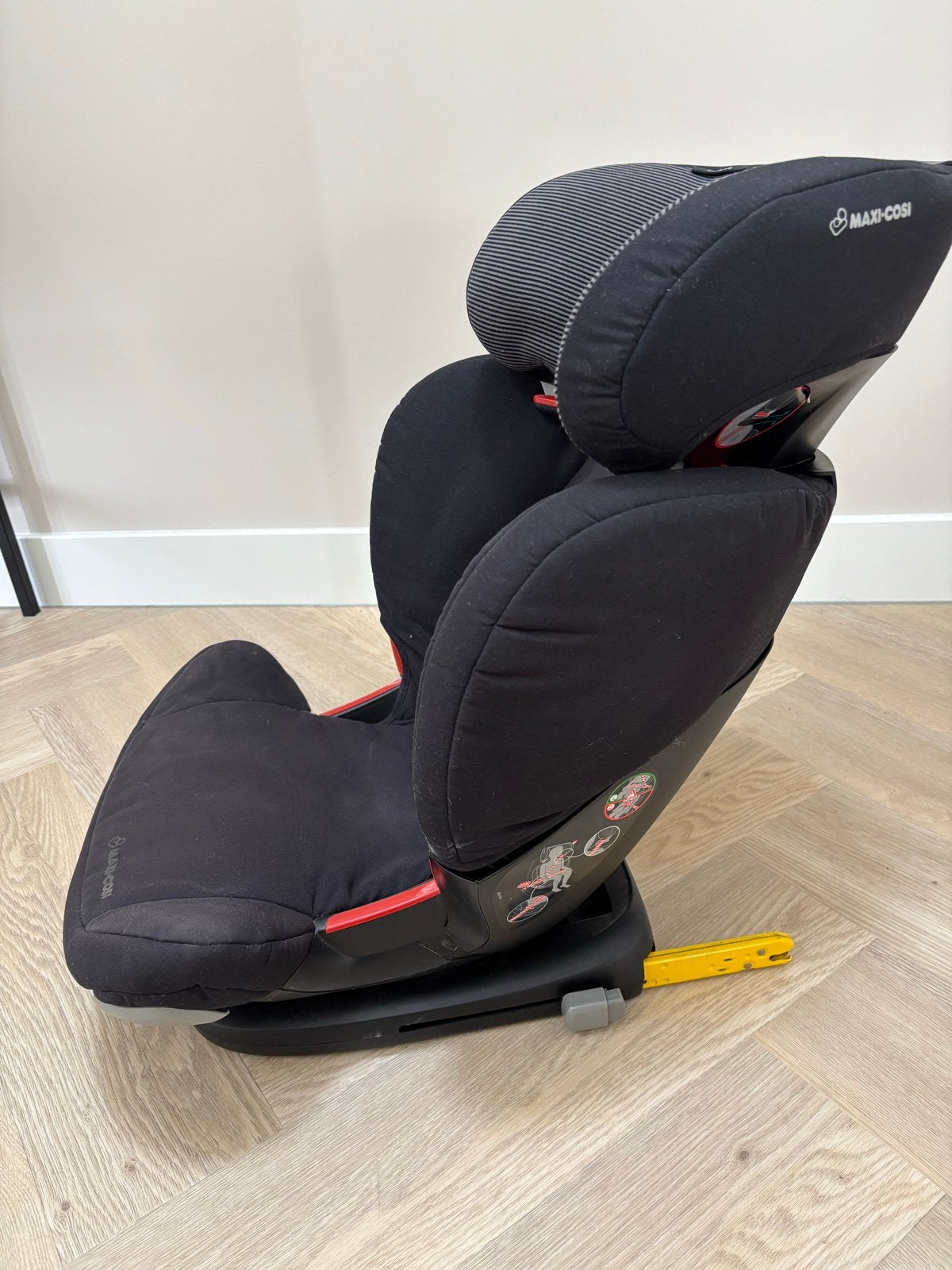 Maxi-Cosi RodiFix AirProtect autostoel - Zwart, Ophalen, Gebruikt, 15 t/m 36 kg, Verstelbare rugleuning