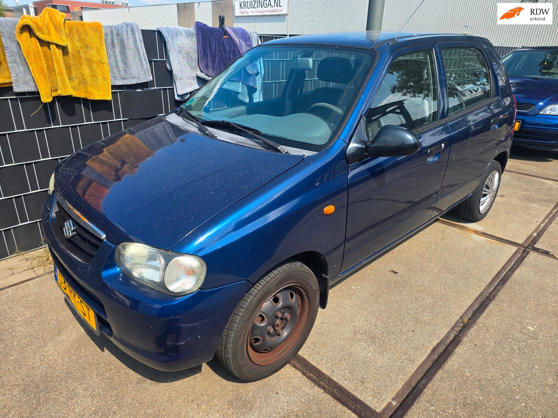 Suzuki Alto 1.1 GLS APK 02-2027 128.000 KM, Voorwielaandrijving, 750 kg, 4 cilinders, Blauw
