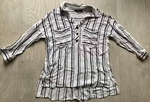 Witte blouse /tuniek Zara maat M, Maat 38/40 (M), Ophalen of Verzenden, Zo goed als nieuw, Wit