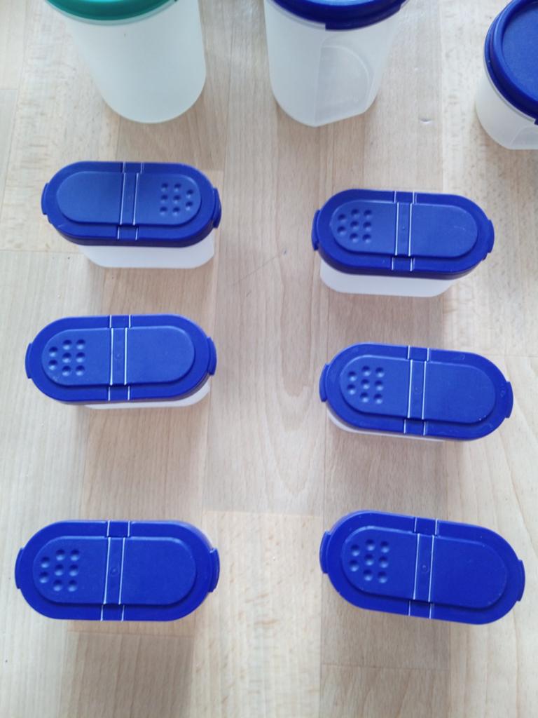 Tupperware Ruimtespaarders uit Duitsland - Nieuw & ZGAN, Ophalen of Verzenden