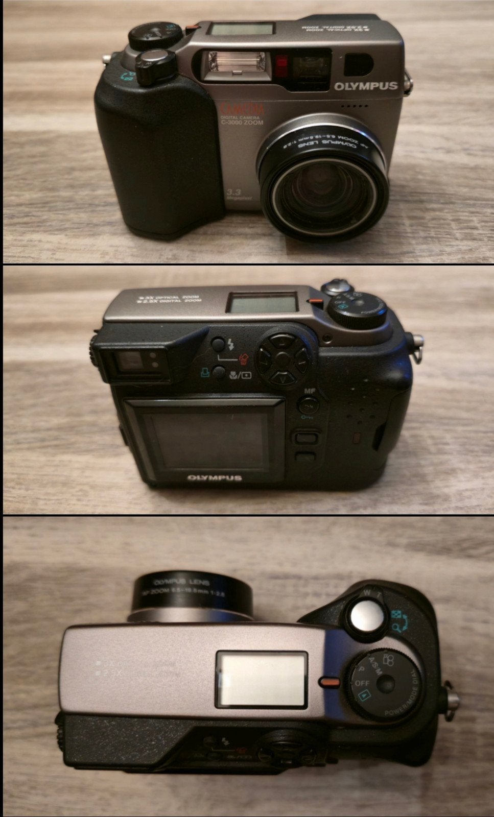 Olympus digitale Fotocamera C-3000 Zoom 3,3 megapixels en 3x, Canon, Camera, Ophalen of Verzenden, Gebruikt