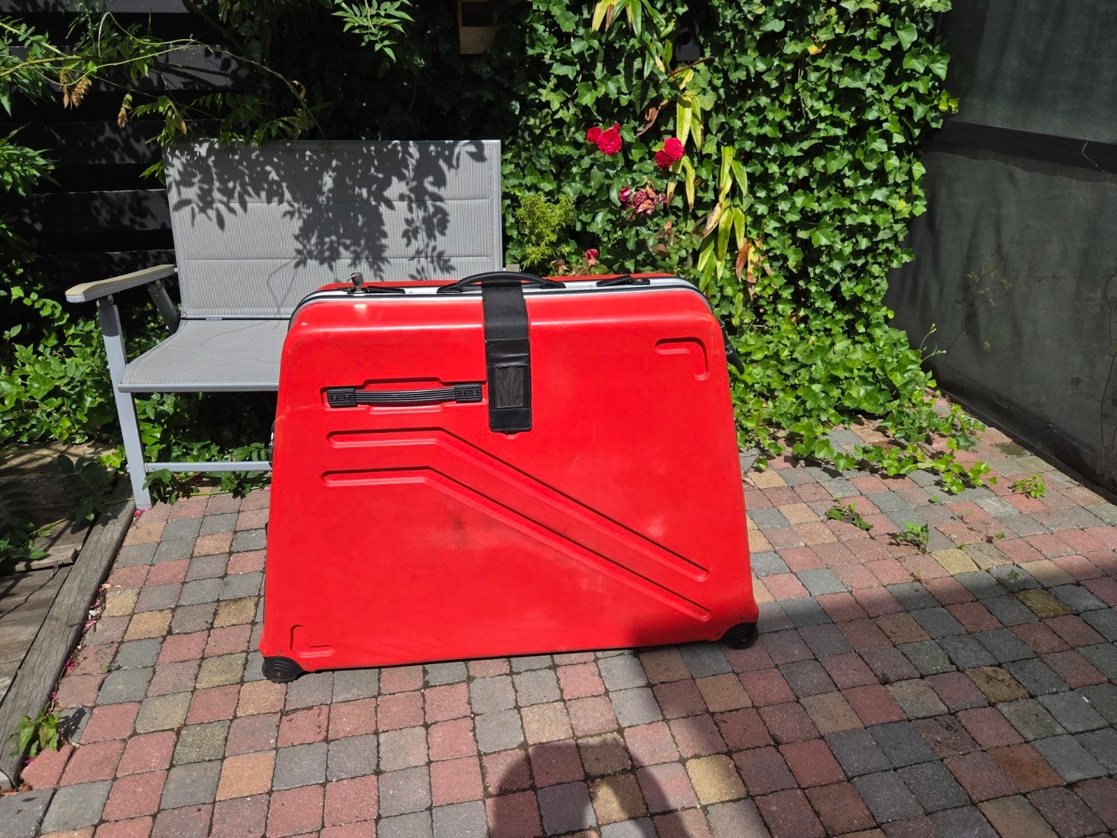 Fietskoffer transport hardcase. Te koop 140,-, Ophalen, Gebruikt, Overige typen, Kunststof