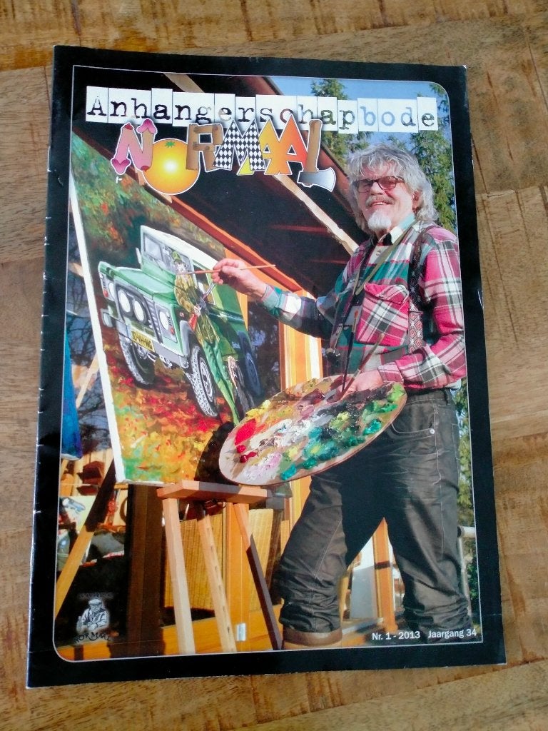 Normaal Anhangerschapsbode nr. 1-2013 tijdschrift blad, Verzenden, Gebruikt, Boek, Tijdschrift of Artikel