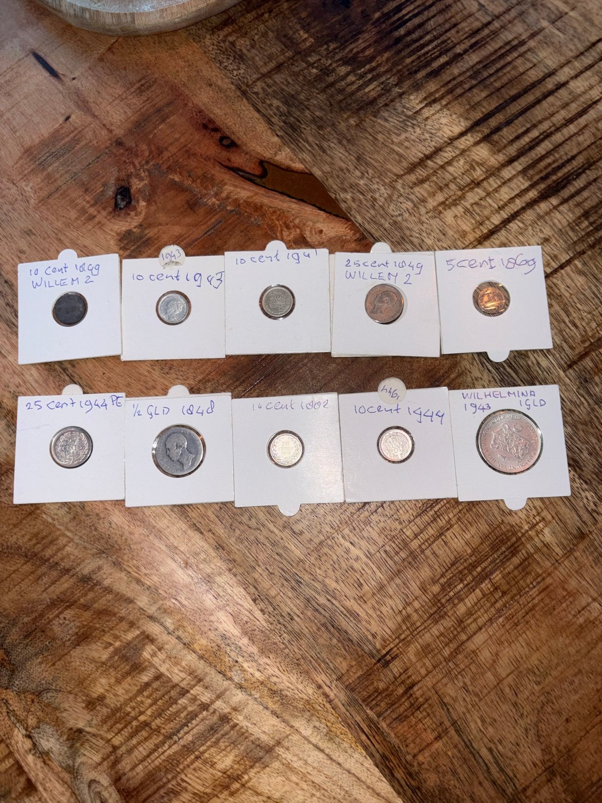 Diverse Nederlandse munten, waaronder zilveren exemplaren, Setje, Zilver, Ophalen of Verzenden, 10 cent