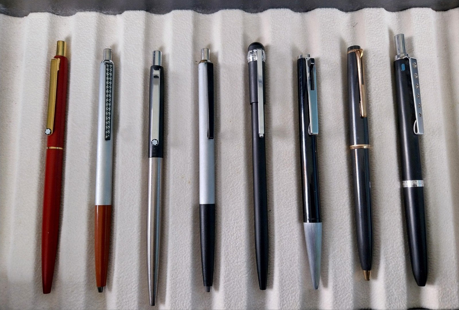 Montblanc balpen, Verzamelen, Pennenverzamelingen, Ophalen of Verzenden, Gebruikt, Balpen, Mont Blanc