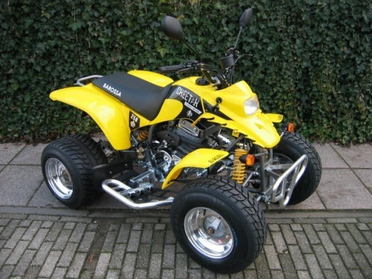 Barossa cheetah 250 cc, Ophalen, Zo goed als nieuw