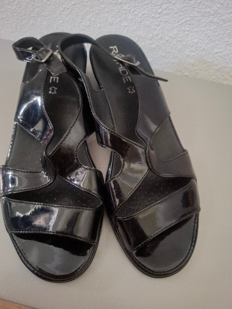 Schoenen ROHDE maat 7, Ophalen of Verzenden, Zo goed als nieuw, Zwart, Overige typen