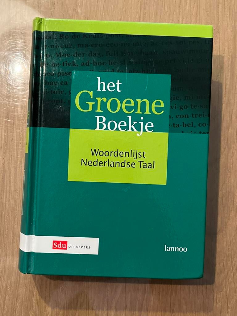 Het groene boekje, Boeken, Ophalen of Verzenden, Zo goed als nieuw, Overige uitgevers, Nederlands