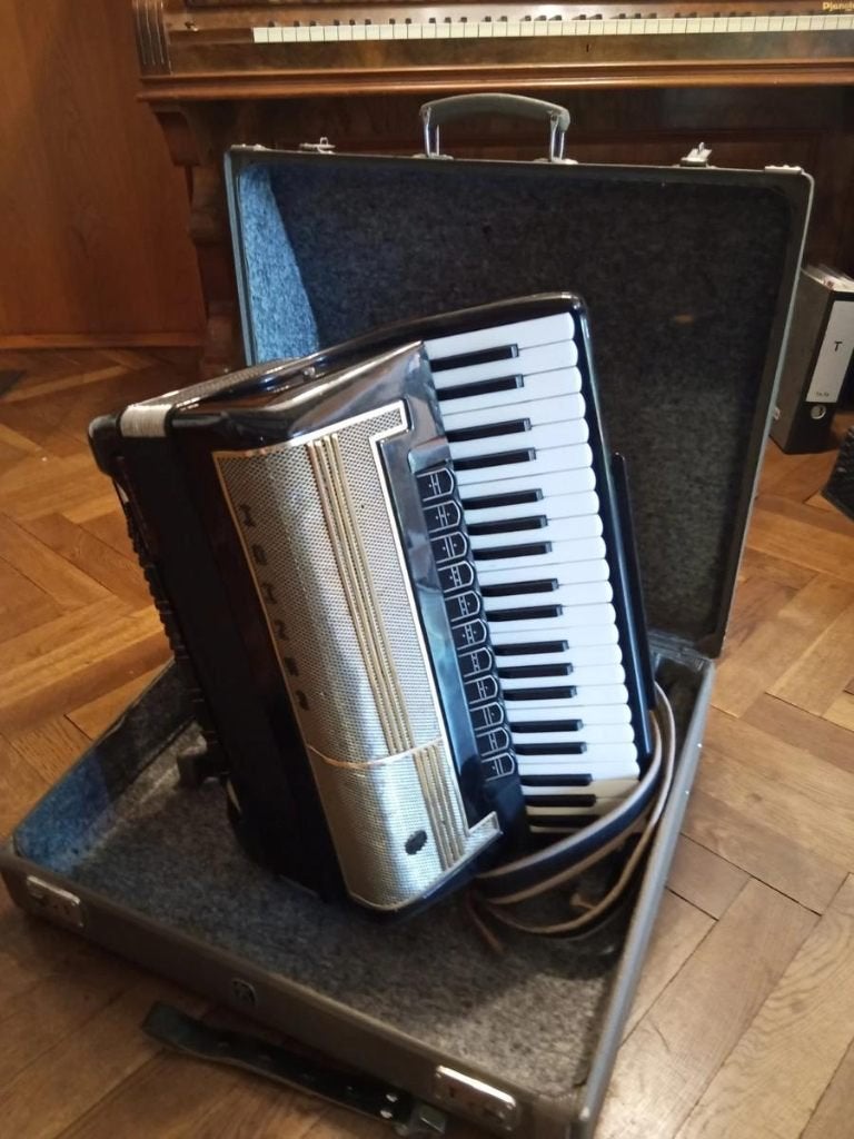 Hohner Imperator IV Akkordeon 120 Bass met Koffer en Riemen, Ophalen, Nieuw, Met koffer, Hohner