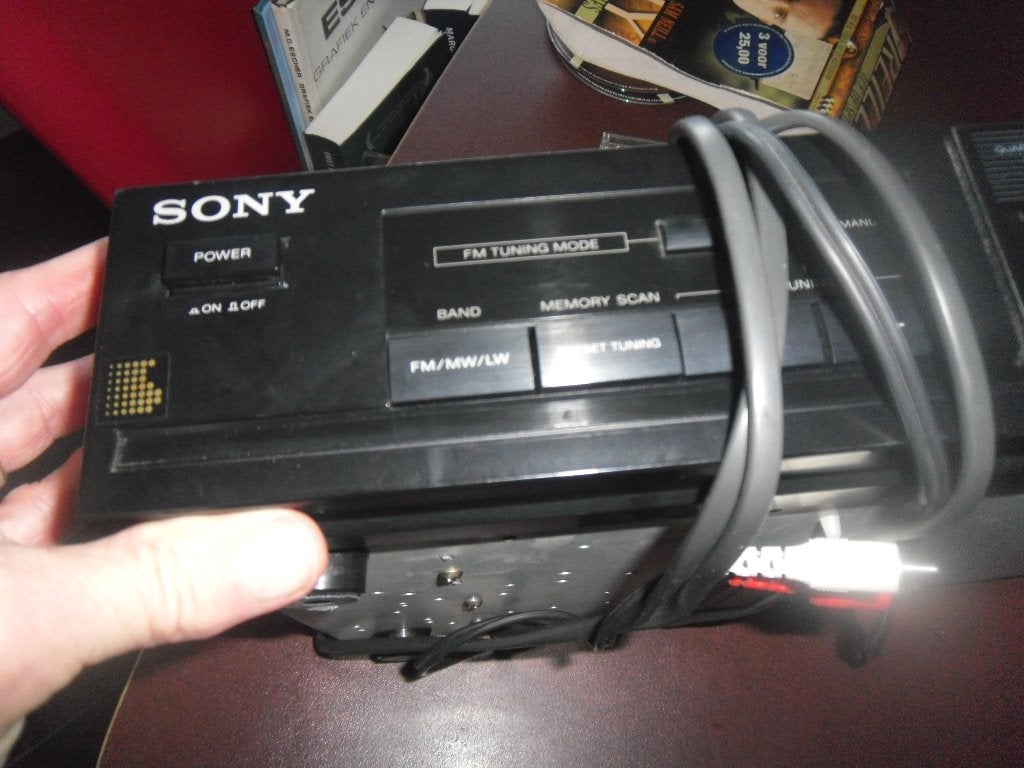 sony, fm stereo/fm-am tuner st-jx250L, Ophalen of Verzenden, Gebruikt