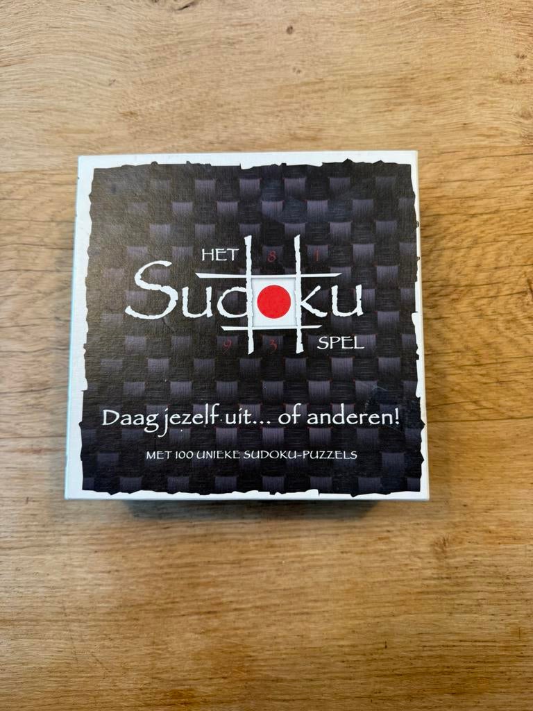 Het Sudoku Spel, Een of twee spelers, Ophalen of Verzenden, Zo goed als nieuw