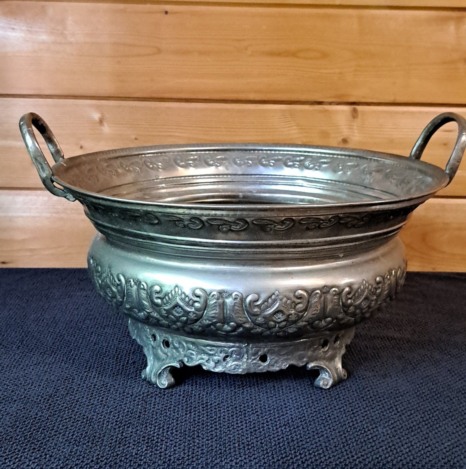 Decoratieve schaal met handvatten - Turks of Marokkaans, Ophalen