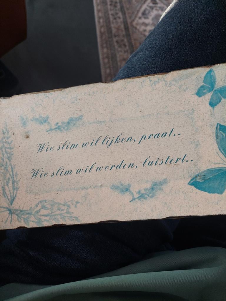 Tegels,borden met spreuken, Antiek en Kunst, Antiek | Wandborden en Tegels, Ophalen of Verzenden