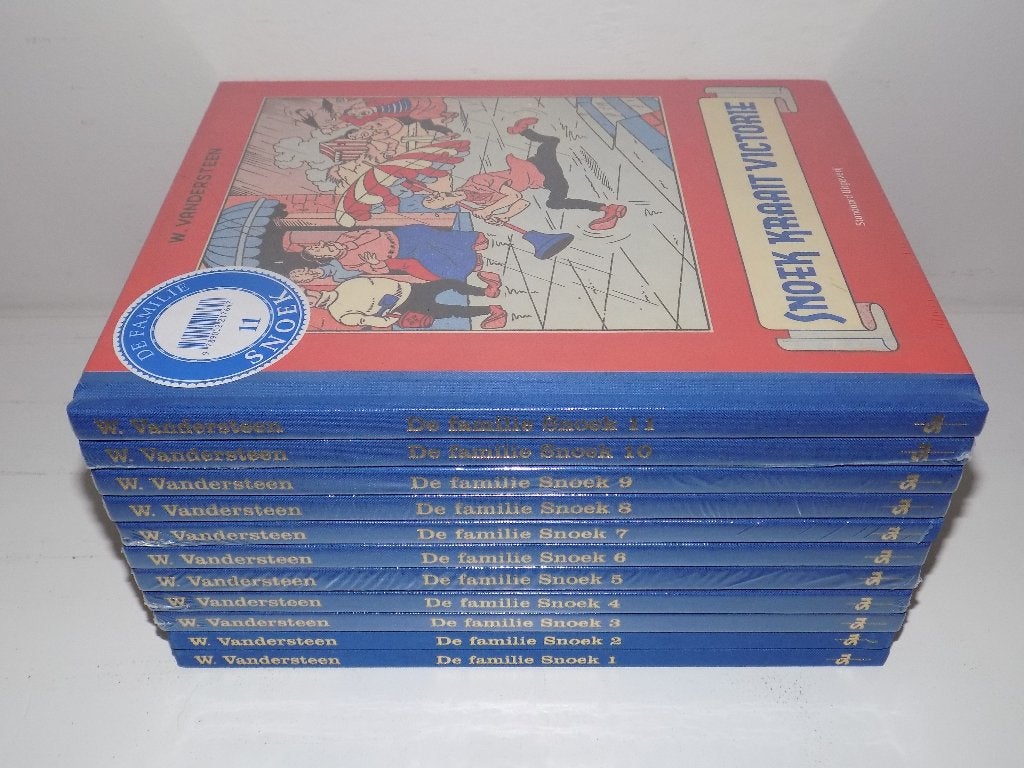 Fam Snoek ~ Complete serie Integrale HCs 1 t/m 11 + Beeldje, Complete serie of reeks, Ophalen of Verzenden, Nieuw, Willy Vandersteen
