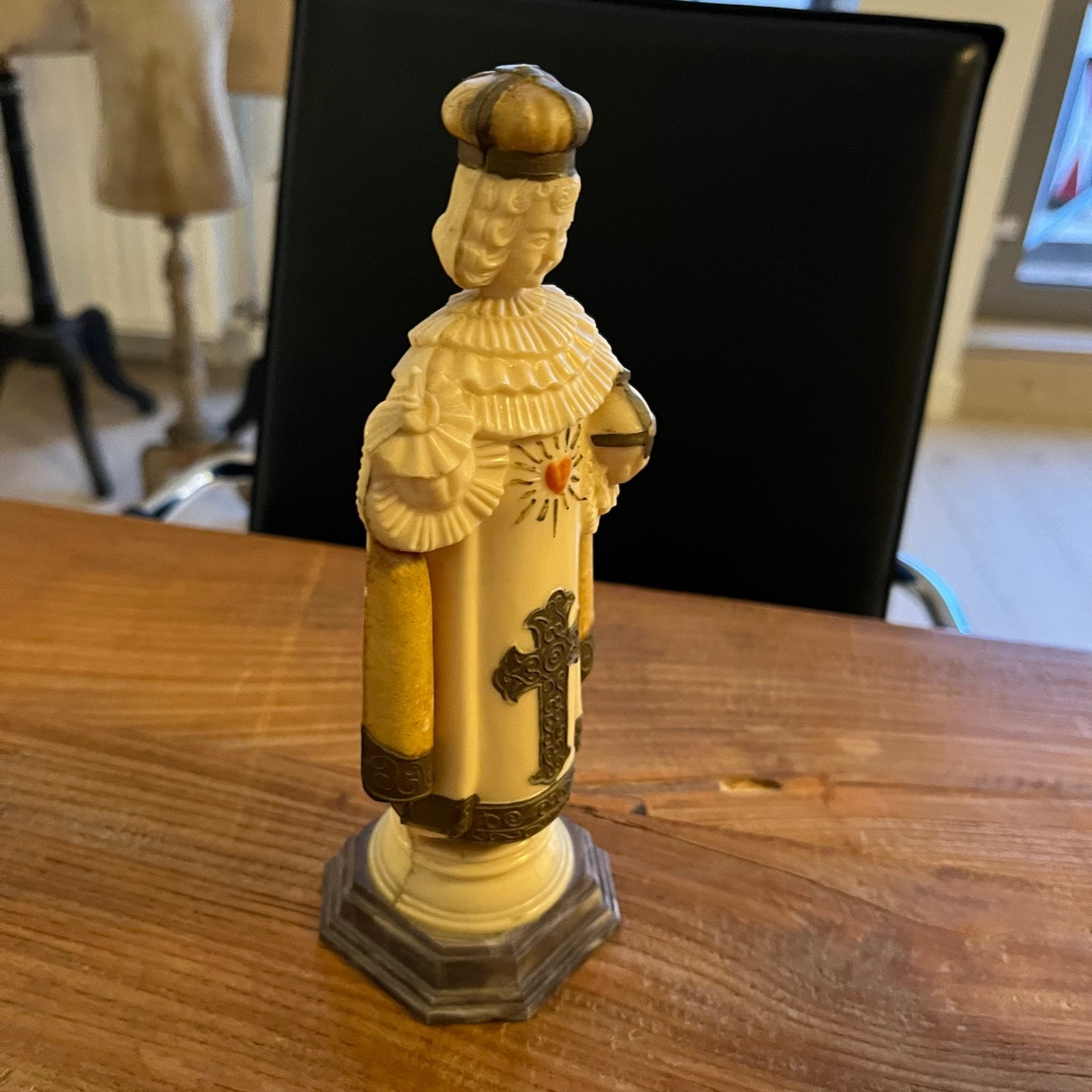 Oud beeldje 'Manneke van Praag' - Religieuze kunst, Antiek en Kunst, Ophalen of Verzenden