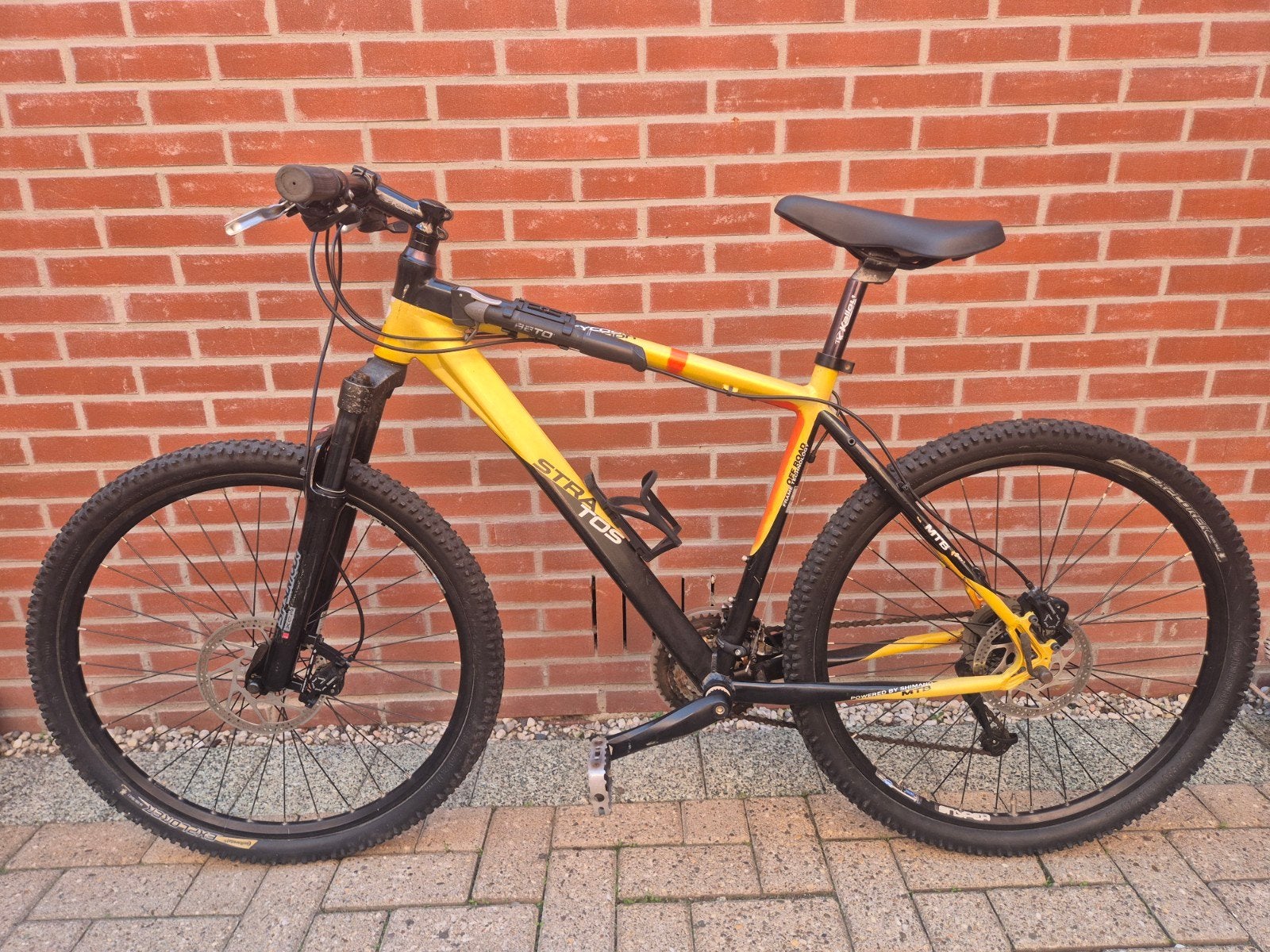 26 inch Mountainbike - Stratos, Gebruikt, Hardtail, Heren, Schijfrem