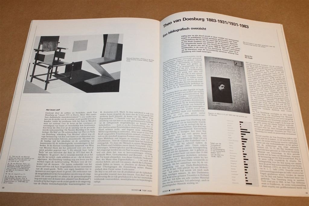 Theo van Doesburg — Het Nieuwe Bouwen Architectuur 1983, Ophalen of Verzenden, Gelezen, Architecten