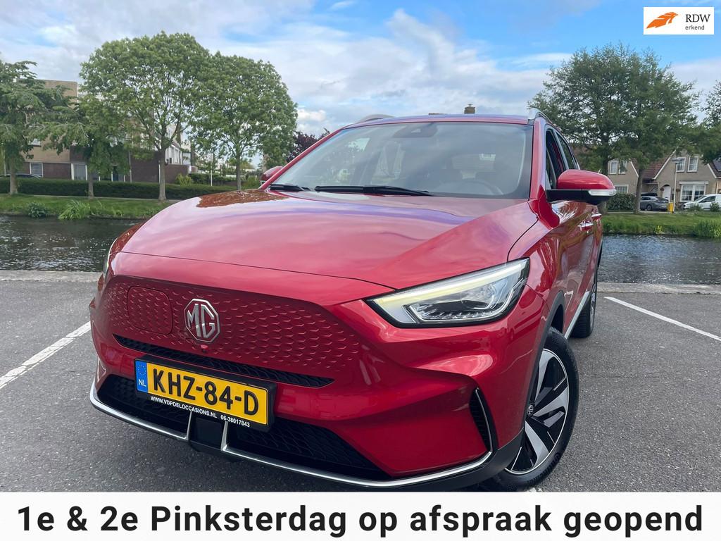 MG MG ZS EV EV Long Range Luxury 70 kWh PANODAK LEER NAVI, Gebruikt, Zwart, 156 pk, ZS