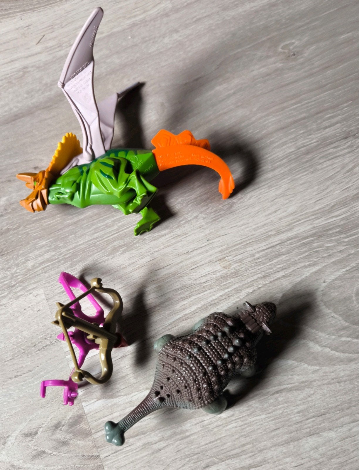 Tyco Dino-Ridersr stegosaurus en nog iets, Ophalen of Verzenden, Gebruikt, Jongen of Meisje