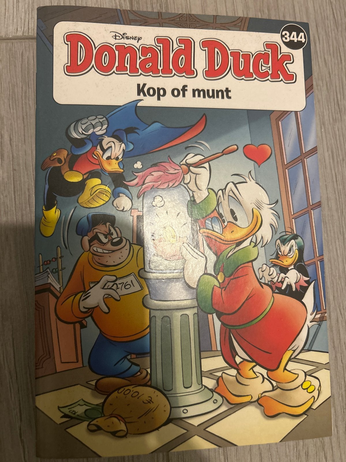 Donald Duck 344 - Kop of munt, Eén stripboek, Ophalen, Gelezen
